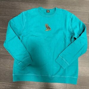 OVO Men's Sweater in Vibrant Teal